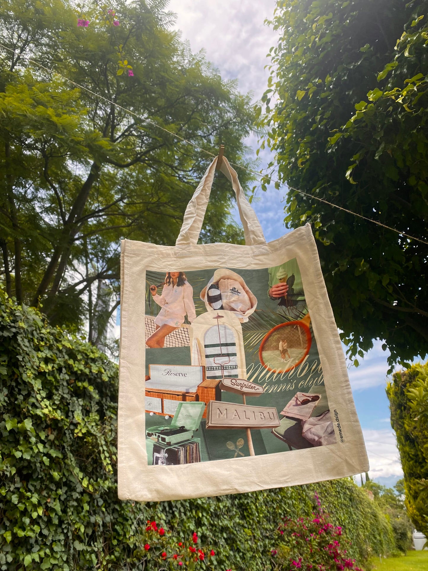 Tote bag tenis 🎾🤍